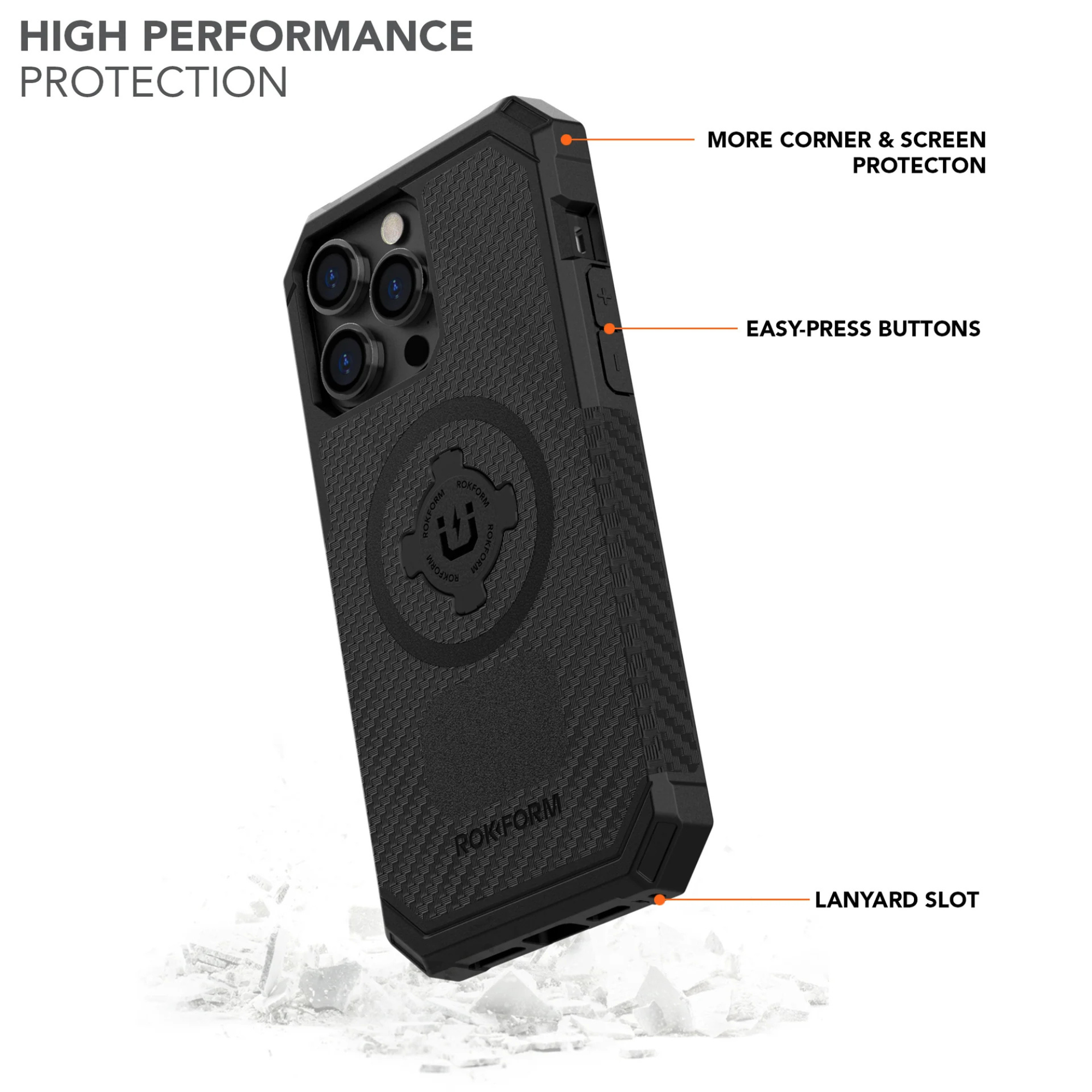 Rokfrom Iphone 14 Pro Max Rugged Case from GME Supply